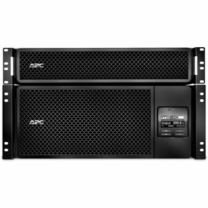 APC by Schneider Electric Smart-UPS SRT 6000VA RM with 208V to 120V 2U Step-Down Transformer - 6U Rack-mountable - 1.50 Ho
