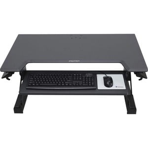 Ergotron WorkFit-TL Workstation - Rectangle Top - Height Adjustable - 952.50 mm Table Top Width x 635 mm Table Top Depth -