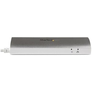 StarTech.com 3-Port USB Hub with Ethernet, USB-A Ports, Gigabit Ethernet/GbE, USB 5Gbps, Bus-Powered, Portable Laptop USB 
