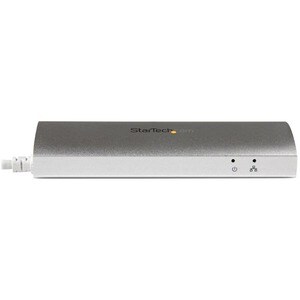 StarTech.com 3-Port USB Hub with Ethernet, USB-A Ports, Gigabit Ethernet/GbE, USB 5Gbps, Bus-Powered, Portable Laptop USB 