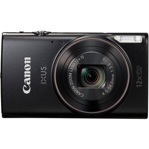Canon IXUS 285 HS 20.2 Megapixel Compact Camera - Black - 1/2.3" Sensor - Autofocus - 7.5 cm (3")LCD - 12x Optical Zoom - 