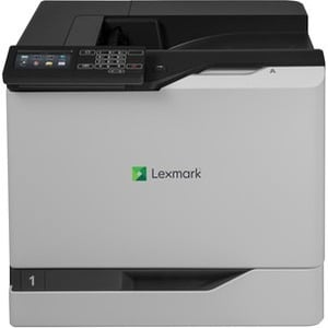 Lexmark CS820de Desktop Laser Printer - Color - 60 ppm Mono / 60 ppm Color - 1200 x 1200 dpi Print - Automatic Duplex Prin