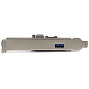 StarTech.com Tarjeta PCI Express de 2 Puertos USB 3.2 Gen 2 (10Gbps)USB-A 1x Externo y 1x Interno - Soporte UASP - 2 Total