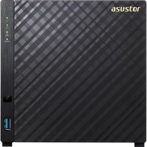 Asus AS3104T 4 x Total Bays NAS Storage System Celeron N3050 Dual-core (2 Core) 1.60 GHz - 2 GB RAM - DDR3L SDRAM Desktop 