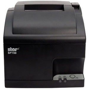 Star Micronics Dot Matrix Printer SP742ME GRY US - Ethernet - Gray - Receipt Printer - 4.7 Lines Per Second - Carbon Copy 