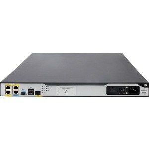 HPE MSR3012 AC Router - 3 Ports - Management Port - 5 - Gigabit Ethernet - 1U - Desktop, Rack-mountable - 1 Year