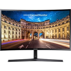 Samsung C27F398 27" Class Full HD Curved Screen LCD Monitor - 16:9 - High Glossy Black - 27" Viewable - LED Backlight - 19