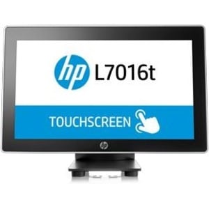 HP L7016t LCD Touchscreen Monitor - 16:9 - 8 ms - 15.6" Viewable - Projected Capacitive - 1366 x 768 - WXGA - Black - 3 Year