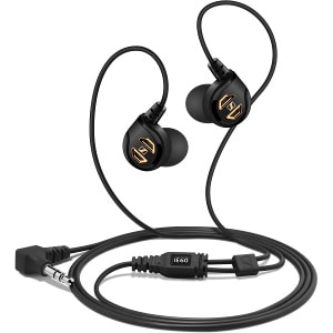 Sennheiser IE 60 Earphone - Stereo - Mini-phone (3.5mm) - Wired - 16 Ohm - 10 Hz to 18 kHz - Earbud - Binaural - Open - 3.