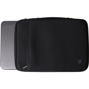V7 Elite CSE4-BLK-9N Carrying Case (Sleeve) for 13.3" MacBook Air - Black - Neoprene - Handle - 10.1" Height x 13.7" Width