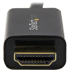 StarTech.com Mini DisplayPort to HDMI Adapter cable - mDP to HDMI Adapter with Built-in Cable - Black - 3 m (10 ft.) - Ult