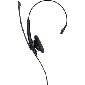 Jabra BIZ 1500 Headset - Mono - Quick Disconnect - Wired - 150 Ohm - 20 Hz to 4.50 kHz - Over-the-head - Monaural - Supra-