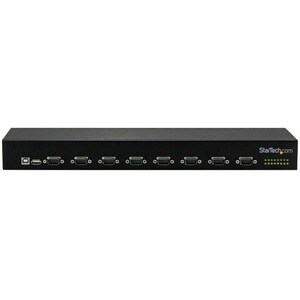 StarTech.com USB to Serial Hub - 8 Port - COM Port Retention - Rack Mount and Daisy Chainable - FTDI USB to RS232 Hub - US