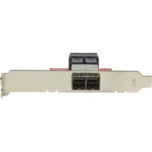 StarTech.com Mini-SAS Adapter - Dual SFF-8643 to SFF-8644 - with Full and Low-Profile Brackets - 12Gbps