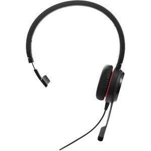Jabra EVOLVE 30 II Wired Over-the-head Mono Headset - Black - Monaural - Supra-aural - Noise Canceling - Mini-phone (3.5mm)