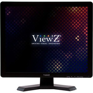 ViewZ VZ-19RTN 19" SXGA LED LCD Monitor - 5:4 - Black - 19" Class - 1280 x 1024 - 16.7 Million Colors - 250 Nit - 5 ms - H