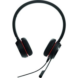 Jabra EVOLVE 30 II Wired Over-the-head Stereo Headset - Black - Binaural - Supra-aural - Noise Canceling - Mini-phone (3.5mm)