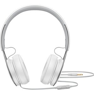Beats by Dr. Dre EP On-Ear Headphones - White - Stereo - Mini-phone (3.5mm) - Wired - Over-the-head - Binaural - Supra-aur