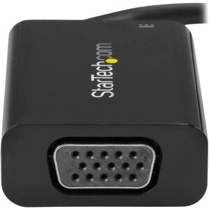 StarTech.com USB C to VGA Adapter with 60W Power Delivery Pass-Through - 1080p USB Type-C to VGA Video Converter w/ Chargi