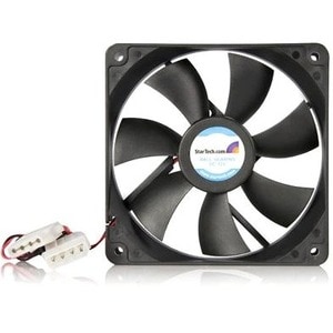 StarTech.com FANBOX12. Typ: Ventilator, Lüfterdurchmesser: 12 cm, Rotationsgeschwindigkeit (max.): 2000 RPM, Lagertyp: Kug