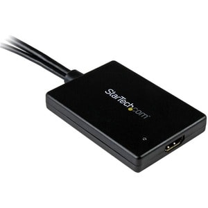 StarTech.com MDP2HDMIUSBA. Kabellänge: 0,68 m, Anschluss 1: HDMI + USB, Anschluss 2: Mini DisplayPort. Gewicht: 90 g, Brei