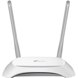 TP-Link TL-WR840N Wi-Fi 4 IEEE 802.11n  Drahtlos Router - 2,40 GHz ISM-Band - 2 x Antenne - 37,50 MB/s Drahtlosgeschwindig