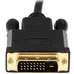 StarTech.com DP2DVIMM3BS. Kabellänge: 0,9 m, Anschluss 1: DisplayPort, Anschluss 2: DVI-D. Gewicht: 74,9 g, Breite: 40 mm,