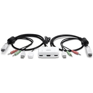 TRENDnet TK-215I Analog KVM-Switchbox - 2 Computer - 1 Lokaler Benutzer(n) - 2 Remote-Benutzer(n) - Full HD - 1920 x 1080 