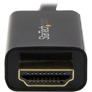 StarTech.com MDP2HDMM1MB. Kabellänge: 1 m, Anschluss 1: DisplayPort, Anschluss 2: HDMI Typ A (Standard). Gewicht: 44 g, Br