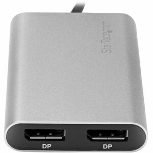 StarTech.com 25,40 cm DisplayPort/Thunderbolt 3 AV-Kabel für Audio-/Video-Gerät, Notebook, Monitor, Workstation, Dock, Com