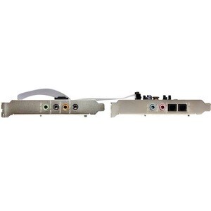 StarTech.com PEXSOUND7CH, 7.1 Kanäle, Intern, 24 Bit, 92 dB, PCI-E x1
