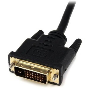 StarTech.com 20,32 cm DVI/HDMI Videokabel für Videogerät, Notebook - 1 - Zweiter Anschluss: 1 x 25-pin DVI-D Digital Video