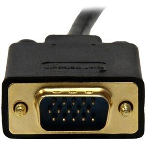 StarTech.com 91,44 cm DisplayPort/VGA Videokabel für Projektor, Monitor, TV, Notebook, Videogerät, HDTV - 1 - Zweiter Ansc