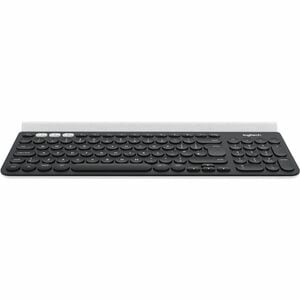 Logitech K780 Keyboard - Wireless Connectivity - USB Interface - Swiss - QWERTZ Layout - White - Bluetooth/RF - 10 m - 2.4