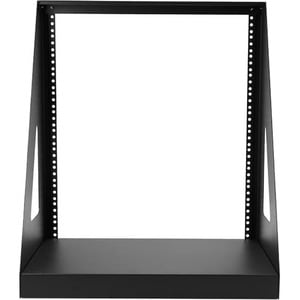 StarTech.com 2-Post 12U Heavy-Duty Desktop Server Rack, Small Open Frame 19in Network Rack for Home/Office IT Equipment, T