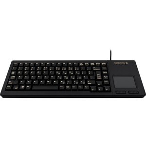 CHERRY G84-5500 Keyboard - Cable Connectivity - USB Interface - TouchPad - English (US) - Black - TAA Compliant - ML Keysw