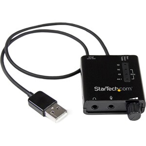 StarTech.com Externe Soundbox - 24 Bit DAC-Datenbreite - 5.1 Klangkanäle - Extern - VIA - USB 2.0 - 91 dB - 96 kHz Maximal