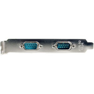 StarTech.com Serieller Adapter - Doppelprofil Plug-in-Karte - 1 - Universal PCI - PC - 2 x Anzahl externe serielle Ports