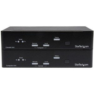 StarTech.com KVM-Konsole/Extender - Kabel - TAA-konform - 2 Computer - 2 km Reichweite - WUXGA - 1920 x 1200 Maximale Vide