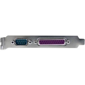 StarTech.com 1S1P Native PCI Express Parallel Serial Combo Card with 16950 UART - Dual-profile Plug-in Card - PCI Express 