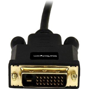 StarTech.com 3ft Mini DisplayPort to DVI Cable, Mini DP to DVI-D Adapter/Converter Cable, 1080p Video, mDP 1.2 to DVI Moni