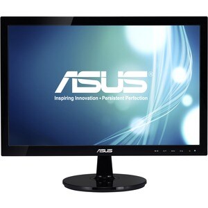 Asus VS197DE WXGA LCD Monitor - 16:9 - Black - 47 cm (18.5") Viewable - LED Backlight - 1366 x 768 - 16.7 Million Colours 