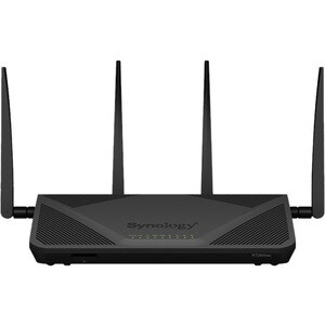 Synology RT2600AC Wi-Fi 5 IEEE 802.11ac Ethernet Wireless Router - 2.40 GHz ISM Band - 5 GHz UNII Band(4 x External) - 325