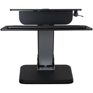 StarTech.com Height Adjustable Standing Desk Converter - Sit Stand Desk with One-finger Adjustment - Ergonomic Desk - 30.5