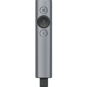 Logitech Spotlight Presentation Remote - Universal Wireless Presentation Clicker with Laser Pointer, Advanced Digital High