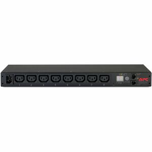 APC by Schneider Electric NetShelter PDU - Metered - IEC 60320 C14 - 8 x IEC 60320 C13 - 15 A - 200 V, 208 V, 230 V Eingan