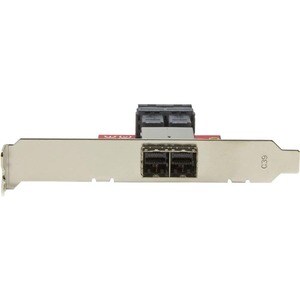 StarTech.com SFF86448PLT2. Hostschnittstelle: Mini SAS, Output interface: Mini-SAS HD. Produktfarbe: Rot, Zertifizierung: 