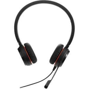 Jabra Evolve 30 II Kabel Kopfbügel Stereo Headset - Schwarz - Binaural - Ohrumschließend - 120 cm Kabel - Geräuschunterdrü