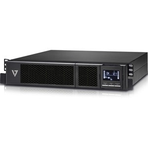 V7 UPS1RM2U3000-1E Line-interactive UPS - 3 kVA - 2U Rack-mountable - 4 Hour Recharge - 3.70 Minute Stand-by - 230 V AC In