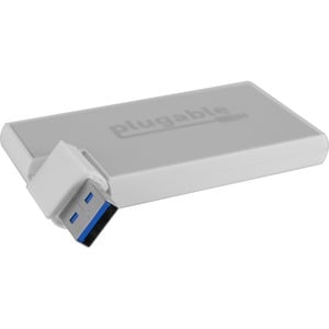 Plugable USB Hub, Rotating 4 Port USB 3.0 Hub, Powered USB Hub - (Compatible with Windows, macOS & Linux, USB 2.0 Backward